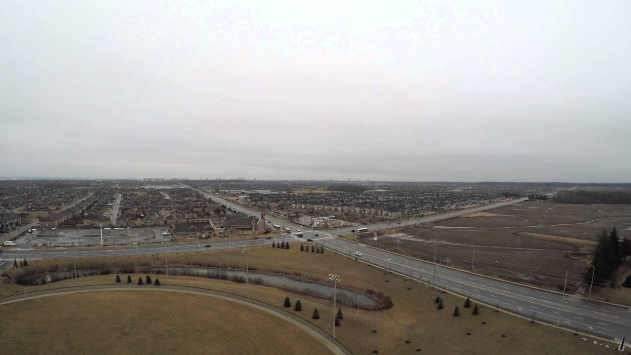 Busy Brampton - Aerial Timelapse