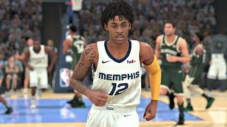 NBA 2K20 Gameplay - Memphis Grizzlies vs Milwaukee Bucks – NBA 2K20 PS4