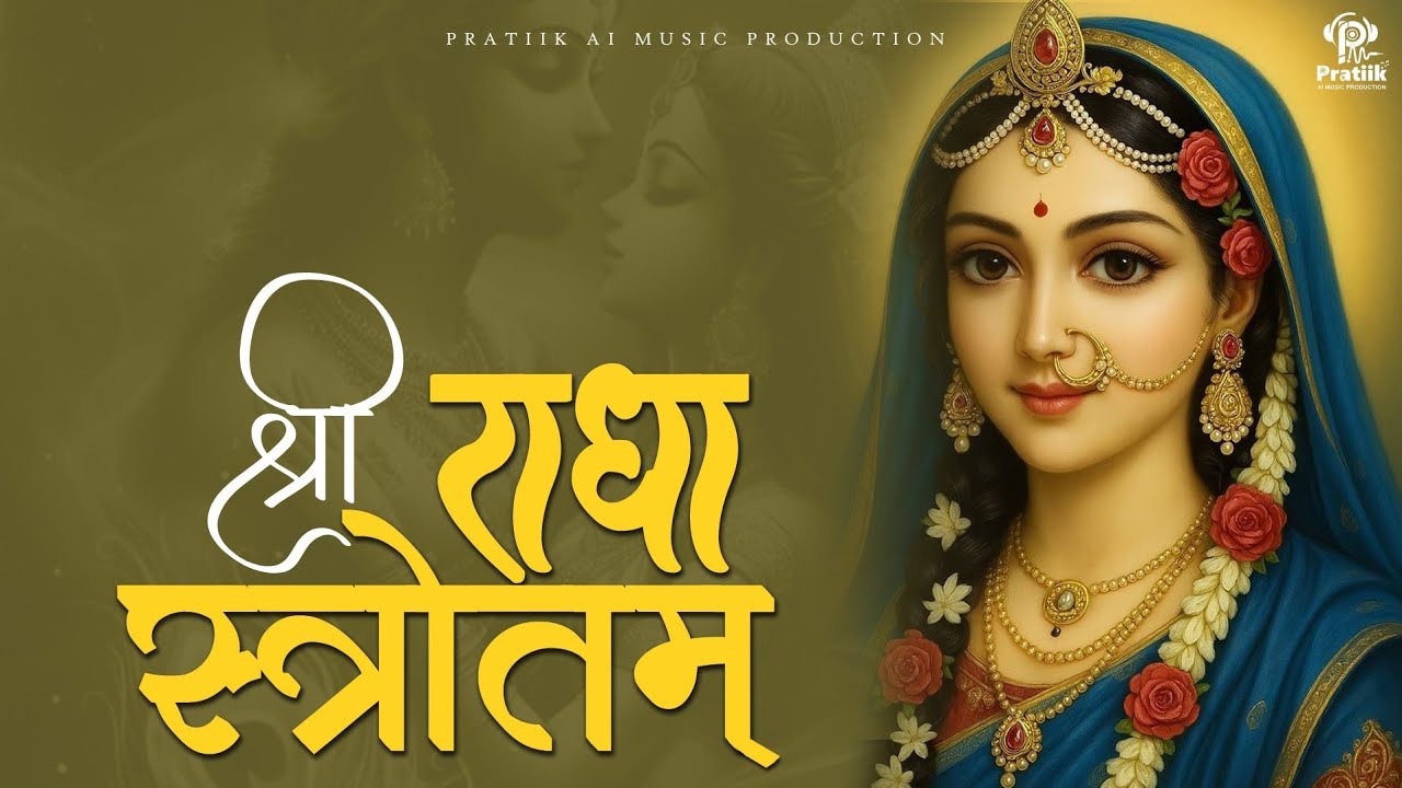 श्री राधा स्त्रोतम् (Official Sanskrit Bhajan) | Pratiik Bhakti Songs