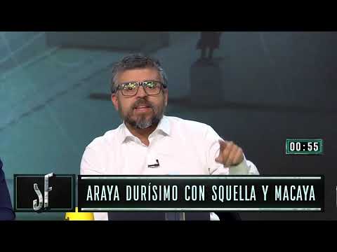 ARAYA LASHES OUT AT THE RIGHT