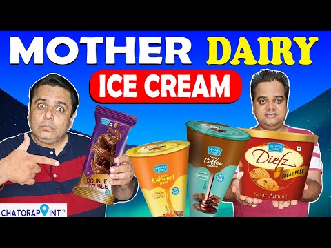 Mother Dairy Ice Cream Review ! MotherDairy New Ice Cream Kulfi - Ice Cream Review - India Food Vlog
