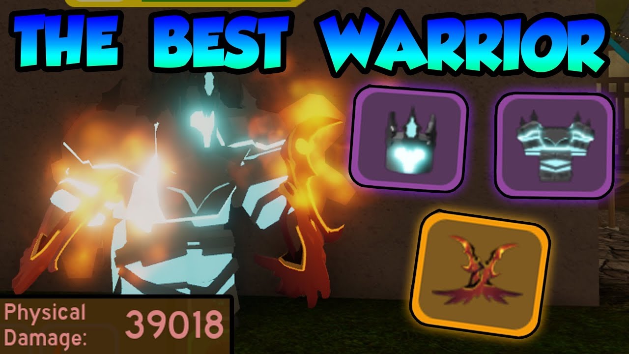 The Strongest Warrior Loadout Epic Glorious Roblox
