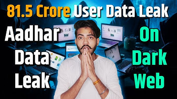 Massive Data Breach! 81.5 Crore Indian Users