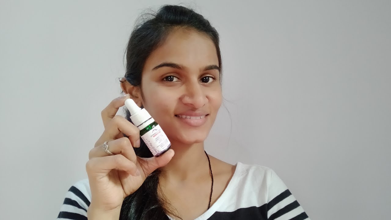 Alps goodness saffron skin glow serum Review and Demo Adhya Gadge