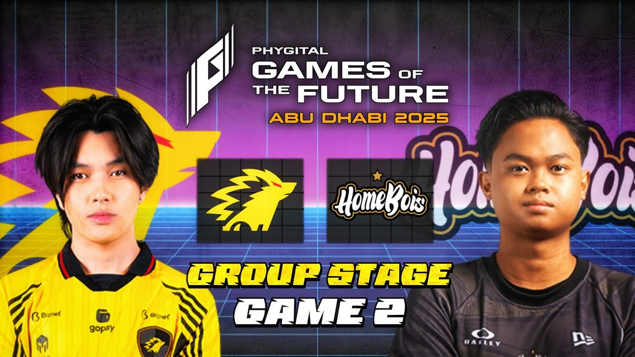 ONIC vs HOMEBOIS GAME 2 | GROUP STAGE | GAMES OF THE FUTURE 2025 | ONIC vs HB