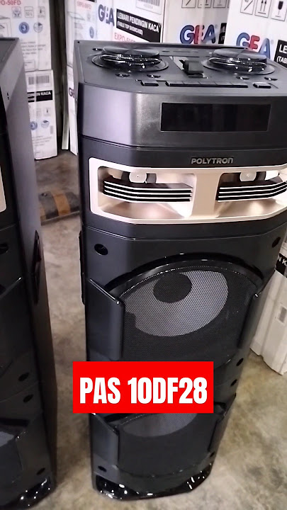 Speaker Aktif Polytron PAS 10DF28 Terbaru #polytron #speakeraktifpolytron #speaker