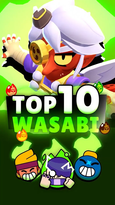 Top 10 Wasabi Powers! 🍣