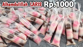 SIAP-SIAP JADI REBUTAN BOCIL. UNIK BANGET JUAL Rp.1000an AJA UNTUNG BANYAK.. | PUDING LOVE KUAH SUSU