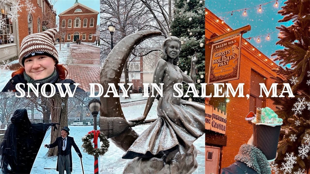 Снежный день в Салеме, штат Массачусетс ❄️ | Девушка из Салема