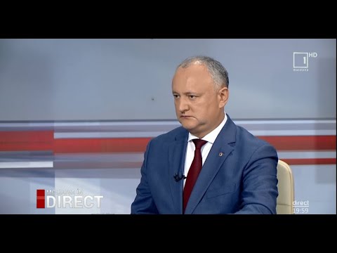 Moldova în Direct / Preşedintele PSRM, Igor Dodon / 24.02.2021