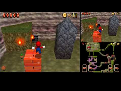 [SM64DS] HMC Elevate for 8 Red Coins 43.96 Mario