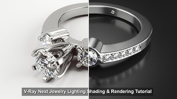 V-Ray Next Jewelry Lighting & Rendering Tutorial