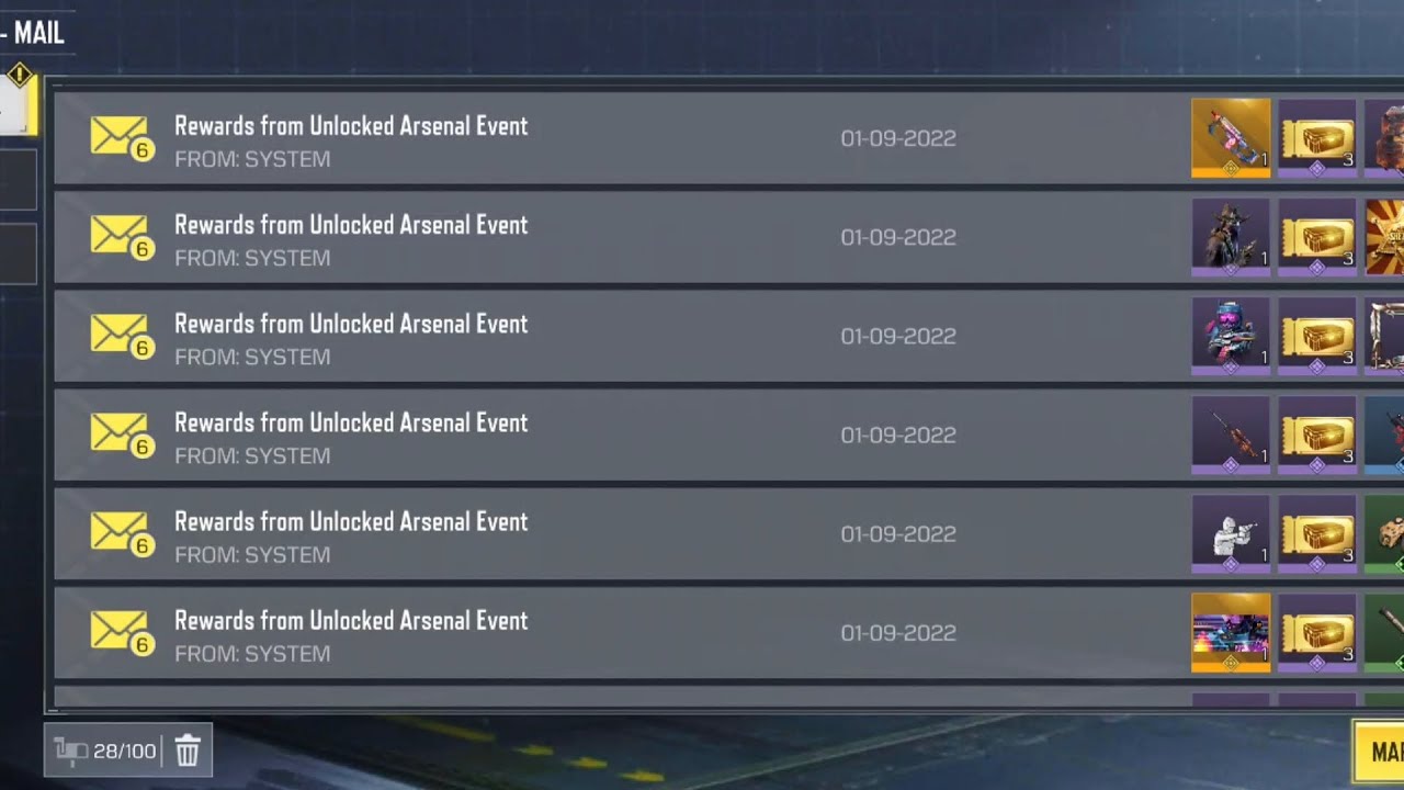 Codm Mail Claim Reward from Mail CodM - YouTube