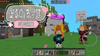A MINI TOUR WITH ME 🥰| MINECRAFT ✨ ADVENTURE 🌼| BASE AND HOUSE ✨|