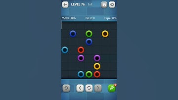 Pipe Art Game Play 7×7 level 76 walkthrough Android and ios