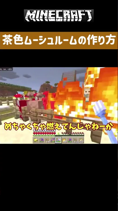 茶色ムッシュルームマイクラ