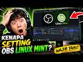 setting OBS Studio linux mint 22 2 #obsstudio #linuxmint