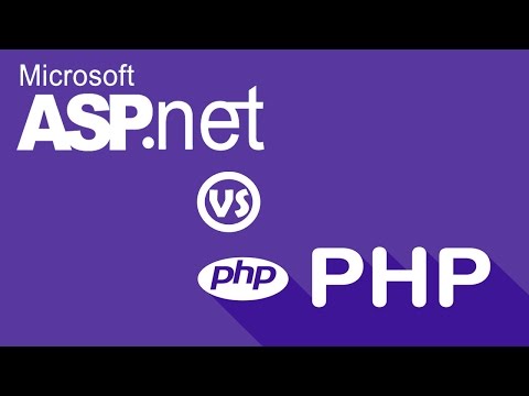 Vidéo: Différence Entre PHP Et .NET