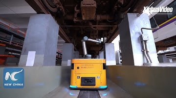 Shanghai Metro uses intelligent robots for inspection