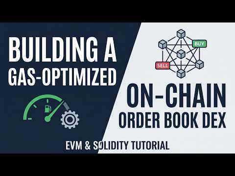 Building a Gas-Optimized On-Chain Order Book DEX