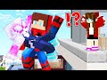 JJ Spider - Man Met SISTER JJ's GWEN! HE Save HER in Minecraft - Maizen