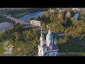 Аэросъемка города Кингисепп (Екатерининский собор)