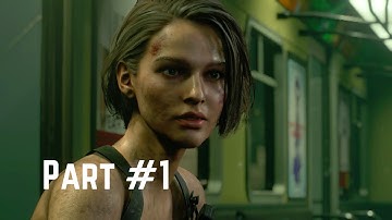 Resident Evil 3 Remake Walkthrough Gameplay Part 1  - Intro (RE3 NEMESIS) Full Game