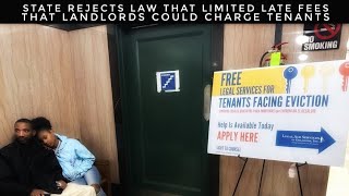 State Rejects Law That Limited Late Fees Landlords Could Charge Tenants