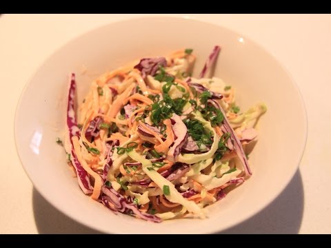 Asian Slaw - Coleslaw with Japanese Style Dressing