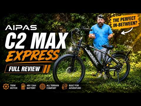 The PERFECT In-Between E-Bike? | AIPAS C2 Max Express Review