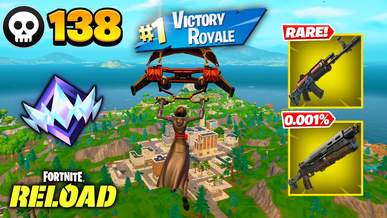 Fortnite Unreal Ranked Reload | High Kill Gameplay | Keyboard & Mouse | 240 FPS