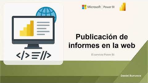Power BI | Publicación de informes en la web