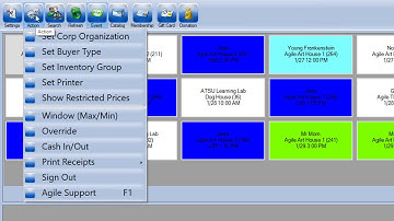 Cashing Out Using the POS and Closing a Daily User Batch