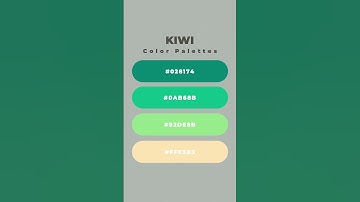 KIWI Color Palettes for designer