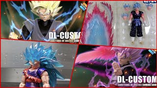 Kong Studio Super Saiyan 3 Blue kaioken Goku, Demoniacal Fit Super Saiyan Blue Kaioken Vegito & more