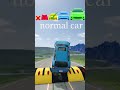 Big vs Small Extreme Crash 💀 | BeamNG Drive #beamngshorts #automobile #beamngexperiments