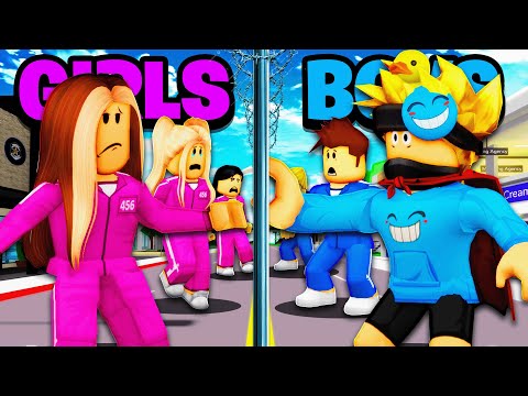 The Walls Split Boys Vs Girls In Brookhaven Rp!! 💗💙