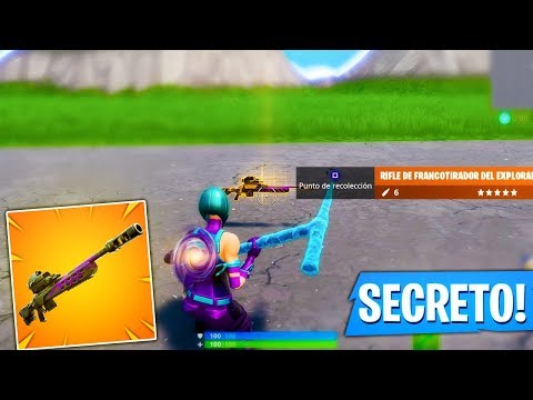 Cómo conseguir el NUEVO FRANCOTIRADOR del EXPLORADOR de la TORMENTA! | Fortnite Battle Royale