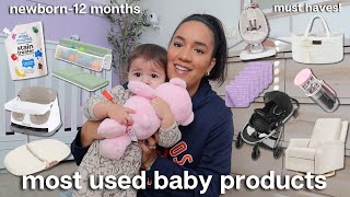 our most used baby products after the first year 👼🏼🎀 newborn and baby essentials 0-12 months