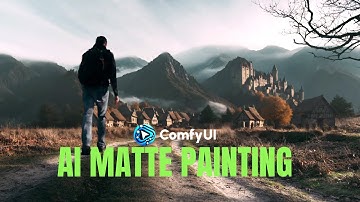 Ai digital matte painting by using Comfyui | Digital matte painting | VFX | 2025