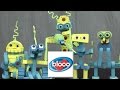 Invasion de robots de bloco jouets