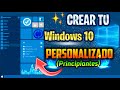 ⚡CREAR Tu PROPIO Windows 10 PERSONALIZADO / DESDE CERO 2020 para PRINCIPIANTES!