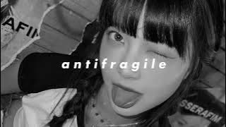 le sserafim - antifragile (𝙨𝙡𝙤𝙬𝙚𝙙 𝙣 𝙧𝙚𝙫𝙚𝙧𝙗)