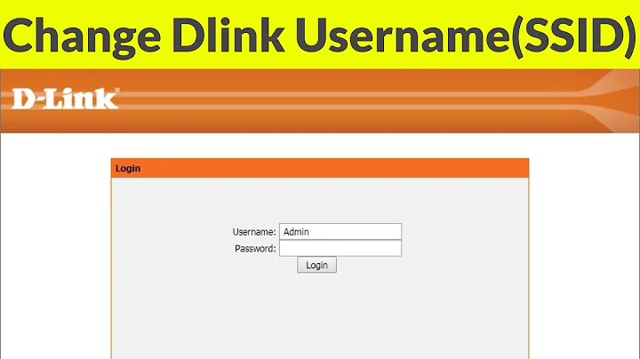 How To Change Dlink Router Wifi Username(SSID) & Password||Reset D'link To Factory Settings