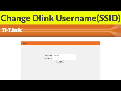 How To Change Dlink Router Wifi Username(SSID) & Password||Reset D'link To Factory Settings