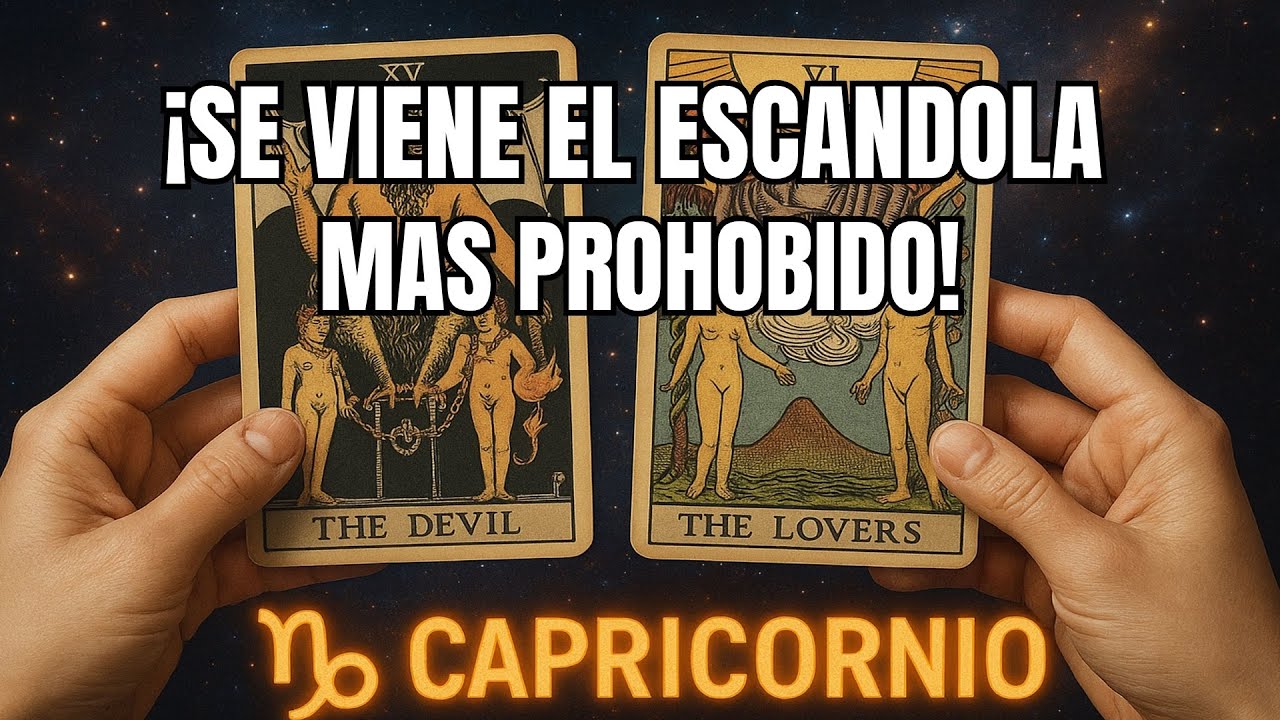 CAPRICORNIO♑️¡TE VAS A ATRAGANTAR CON ESTA VERDAD!😵‍💫💔ESA PERSONA TE ...