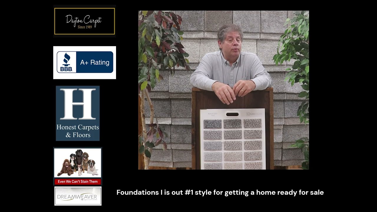 Honest Carpets and Floors presents: Foundations I, Our most popular style for selling a home.