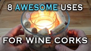 Here are some great ways to utilize those wine corks you might have sitting around. No need to throw them away! Make some 