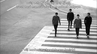 Video thumbnail of "[Han/Rom/Eng] 2AM - 내 사랑은 말야 (Love Actually) Lyrics"