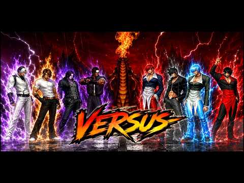 [KOF Mugen] Kusanagi, Chaos, Sachiel, Kyo-last vs Iori, Kasim, Yagami, Boss Red Iori [ 4vs4 ]
